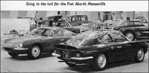 Abarth stand at Earl's Court 1962
